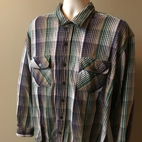 Coleman Outdoors (XL) Multicolor Plaid L/S Shirt - Picture 1 of 5